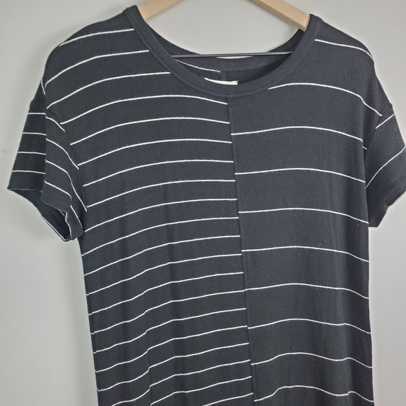 Lou & Grey Mixstripe Signaturesoft Tee Dress - Picture 3 of 7